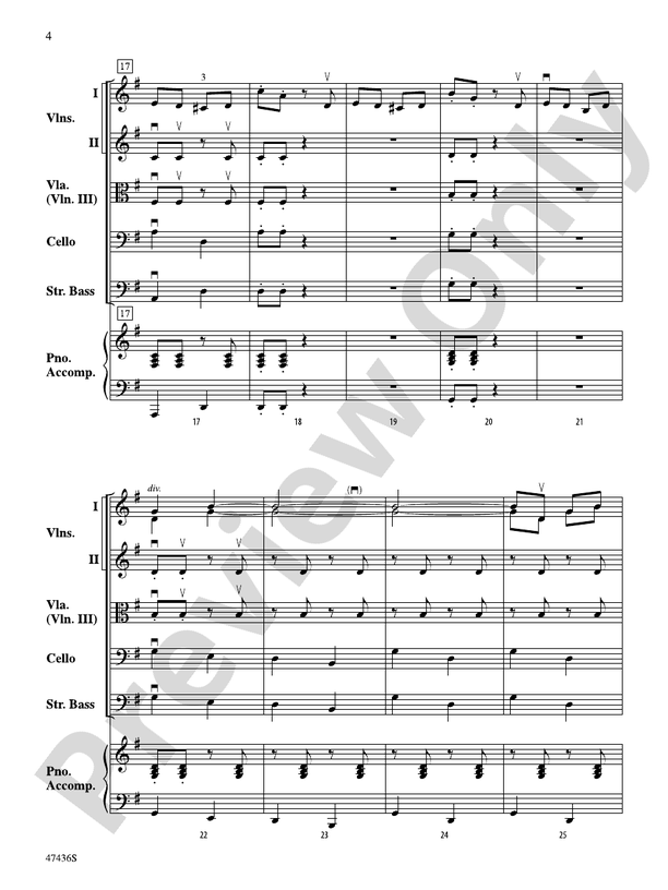 La Fiesta de Cuerdas - String Orchestra Conductor Score & Parts (Digital Download)