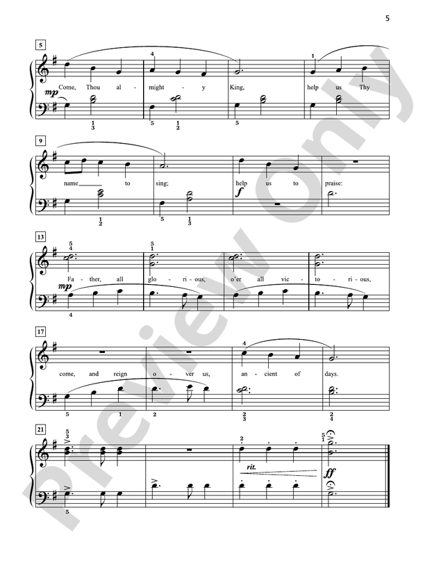 Play Hymns, Book 2: 10 Piano Arrangements of Traditional Favorites - Piano (Digital Download)