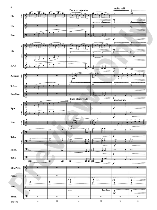 One Thousand Cranes - Concert Band Conductor Score & Parts (Digital Download)
