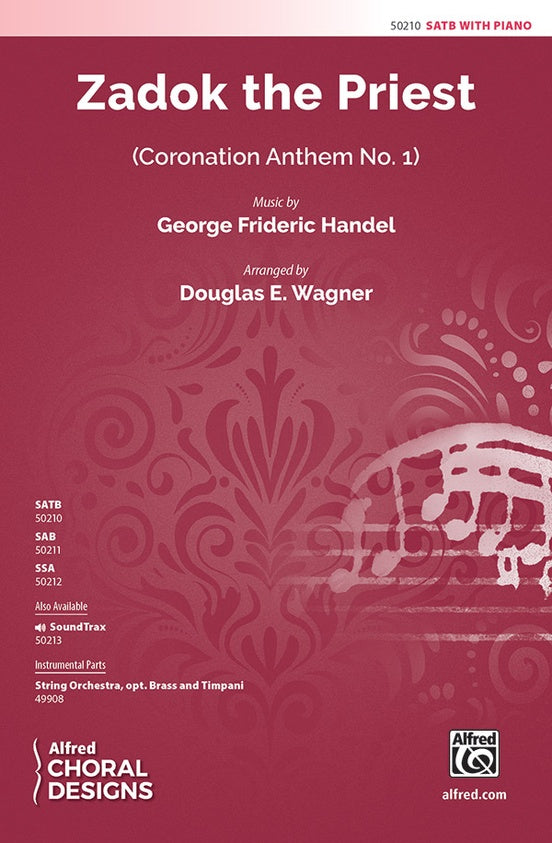 Zadok the Priest - SATB Choral Octavo (Digital Download)