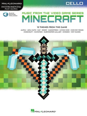 Minecraft Music from the Video Game Series - Cello/Audio Access Online Hal Leonard 1074317