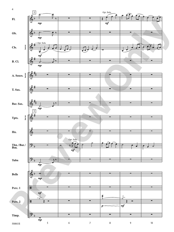 As One – Concert Band Conductor Score & Parts (Digital Download)