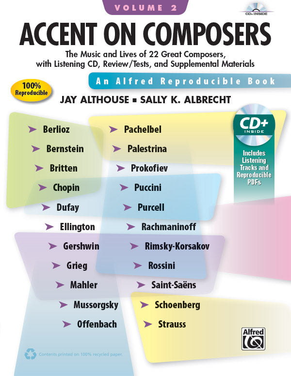 Accent On Composers Volume 2 Book/CD