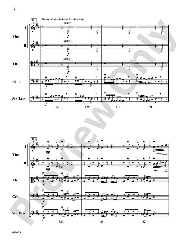 From Darkness, Joyful Sounds Are Born - String Orchestra Conductor Score & Parts (Digital Download)