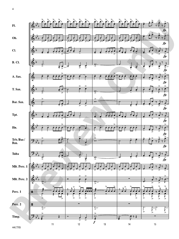 Skygazer Fanfare - Concert Band Conductor Score & Parts (Digital Download)