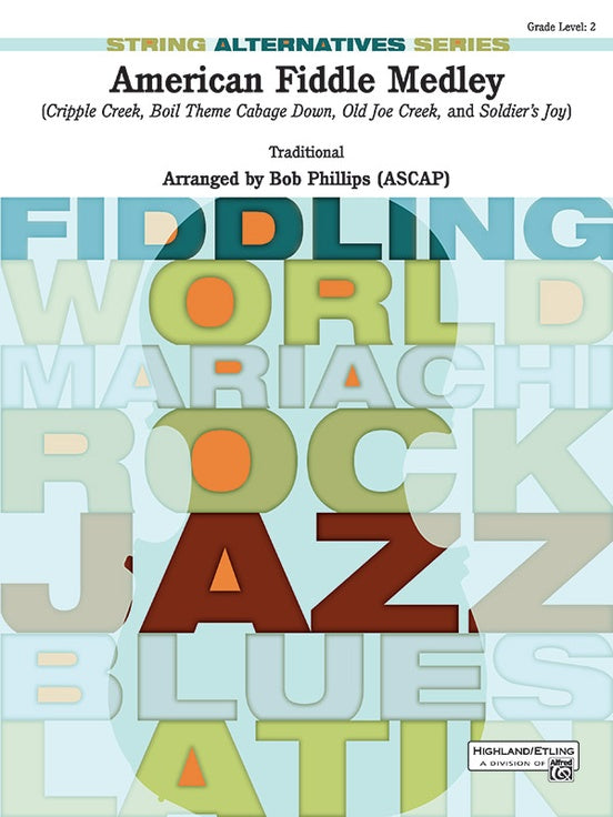 American Fiddle Medley – String Orchestra Conductor Score & Parts (Digital Download)