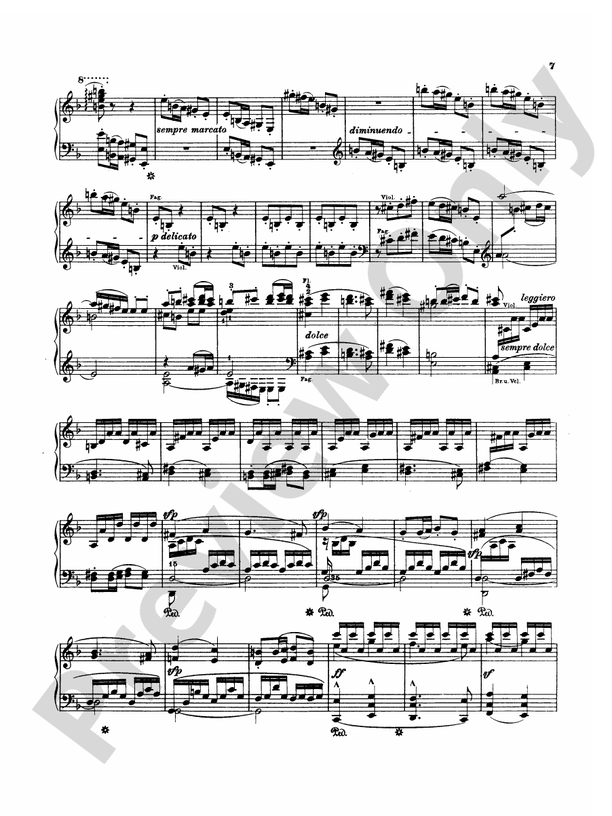 Beethoven - Symphonies (Nos. 6-9) (Arr. Franz Liszt) - Piano Solo (Digital Download)