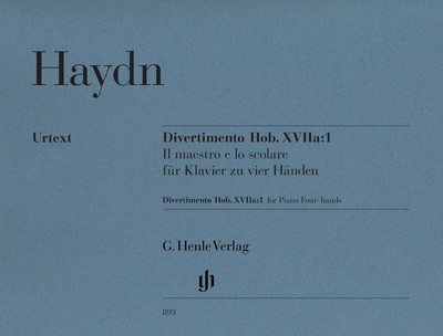 Divertimento Hob 17A No 1 - for Piano Duet - Joseph Haydn - Piano G. Henle Verlag Piano Duet
