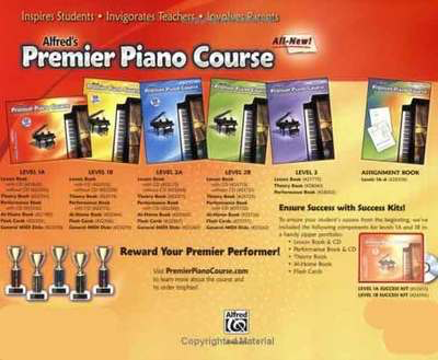 Alfred's Premier Piano Course Lesson 1A - Piano/CD by Dennis/Lancaster/Kowalchyk/Mier/McArthur Universal Edition Alfred 23860