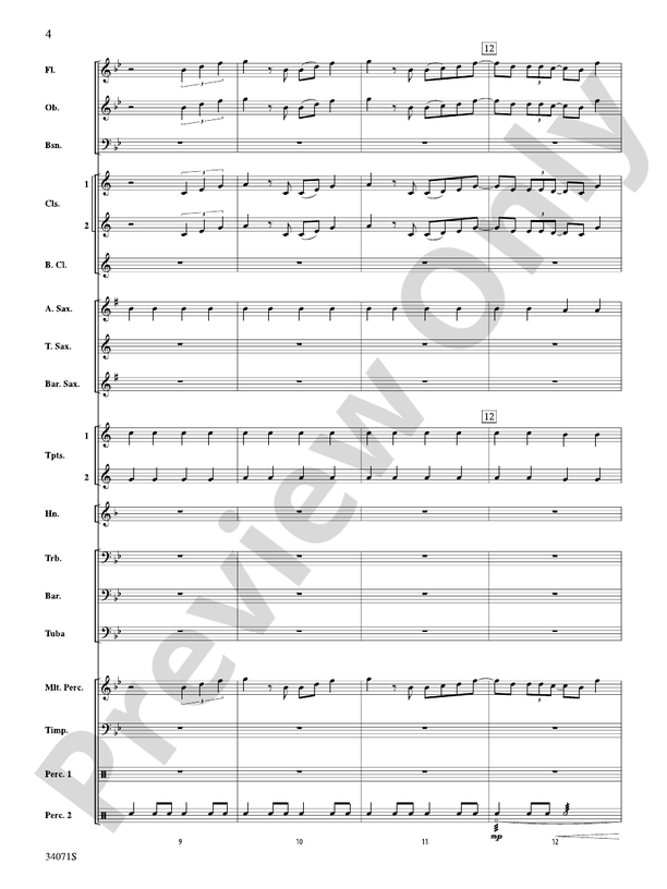 Haven't Met You Yet (Grade 2) - Concert Band Conductor Score & Parts (Digital Download)