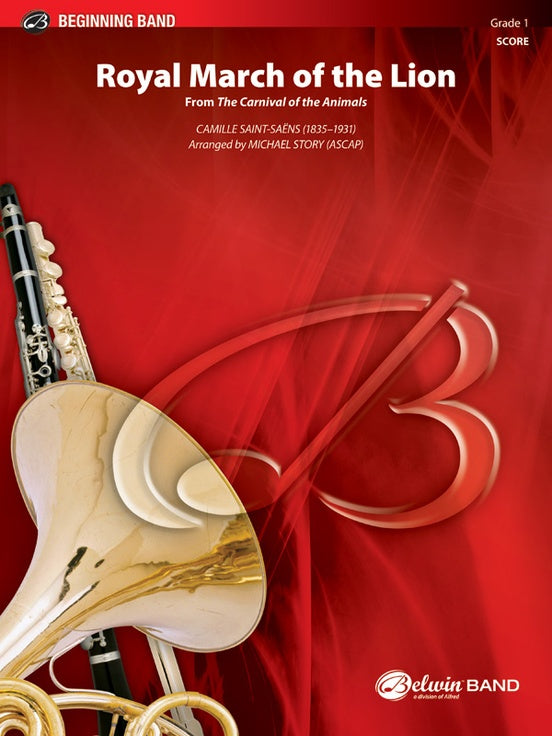 Royal March of the Lion - Concert Band Conductor Score & Parts (Digital Download)