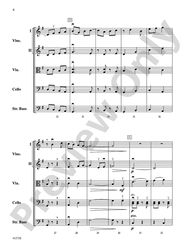 Westridge Overture – String Orchestra Conductor Score & Parts (Digital Download)