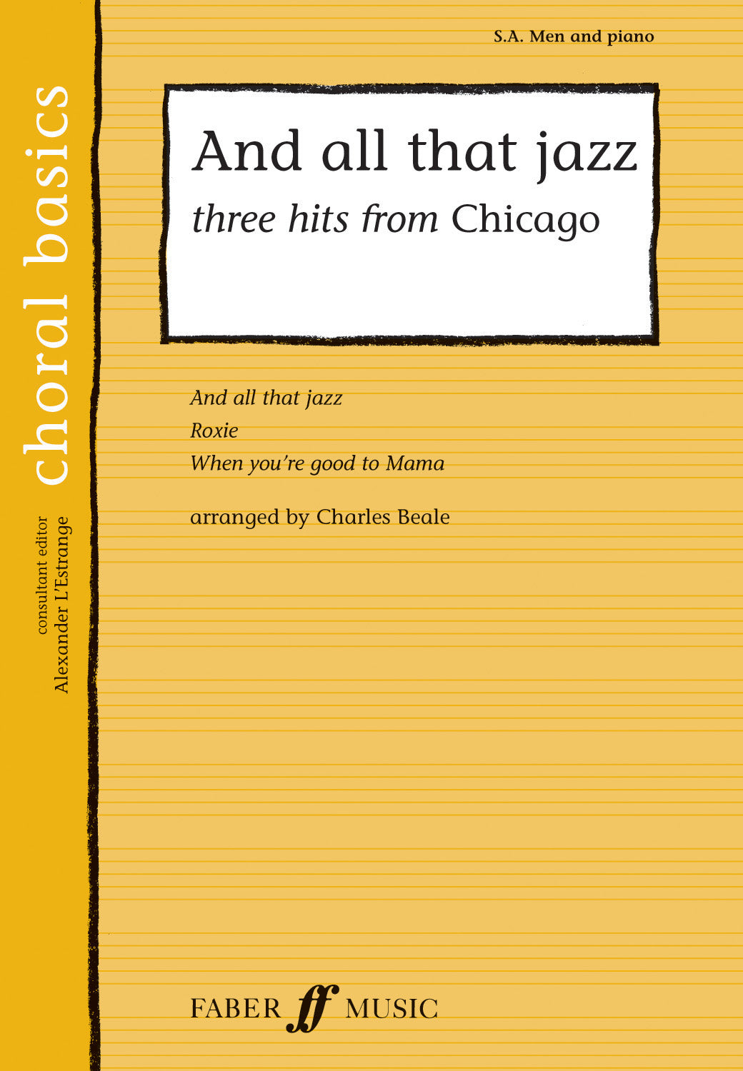And All That Jazz (from 'Chicago') - SATB Chorus (Digital Download)
