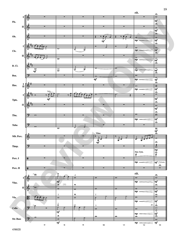Josh Groban Gold - Full Orchestra Conductor Score & Parts (Digital Download)