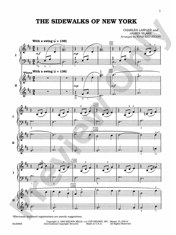 From Sea to Shining Sea: Nine American Heritage Songs - 2 Pianos, 4 Hands (Digital Download)