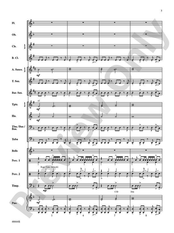 Cataclysm - Concert Band Conductor Score & Parts (Digital Download)