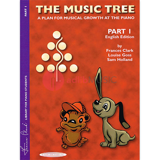 Music Tree Student's Book Part 1 - Piano by Clark/Goss/Holland Summy Birchard 0686ENG