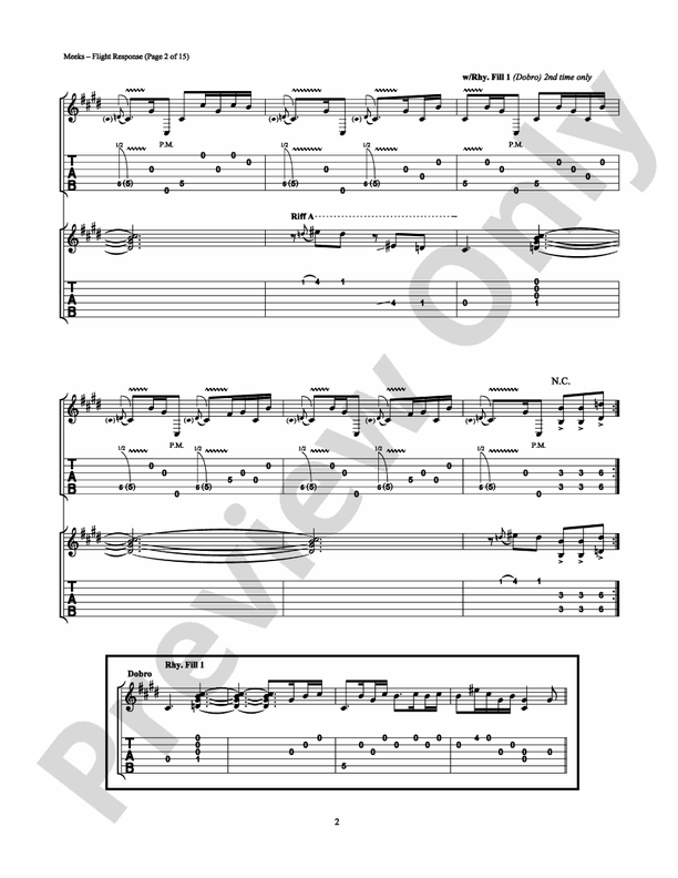 Flight Response - Guitar TAB (Digital Download)