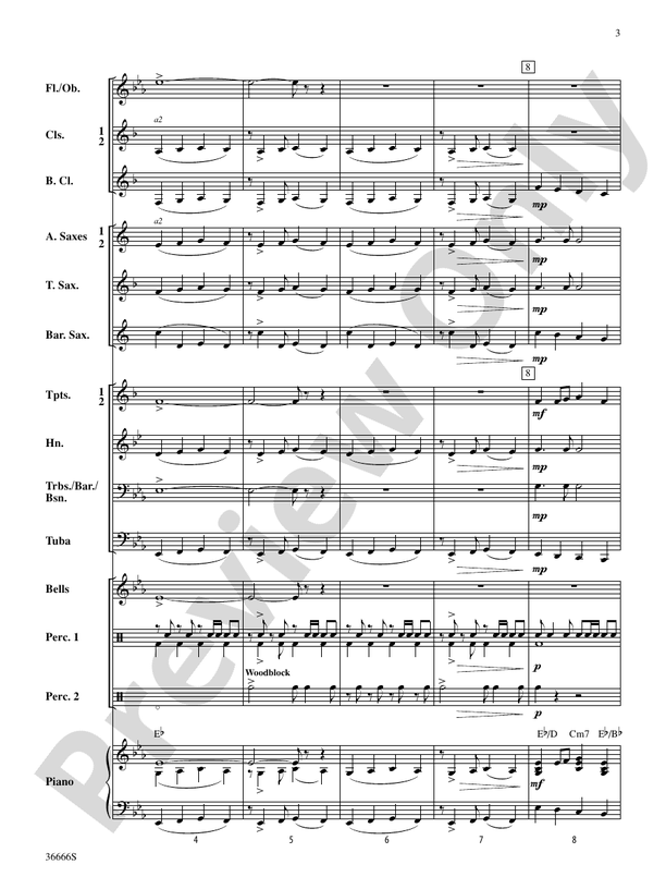 Big Sky Round-Up - Concert Band Conductor Score & Parts (Digital Download)
