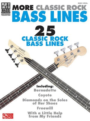 More Classic Rock Bass Lines - Bass Guitar Cherry Lane Music Bass TAB