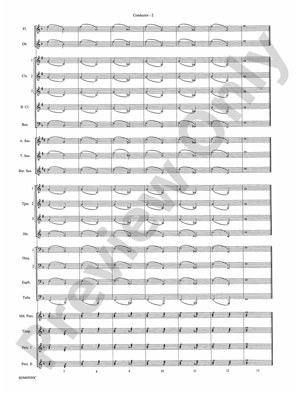 Concert Band Clinic (A Warm-Up and Fundamental Sequence for Concert Band) - Concert Band Conductor Score & Parts (Digital Download)