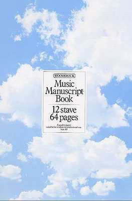 Manuscript Bk 12 St 64 Pg Spiral Book - Woodstock