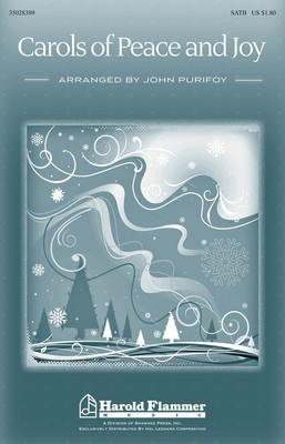 Carols of Peace and Joy - SATB John Purifoy Shawnee Press Choral Score Octavo