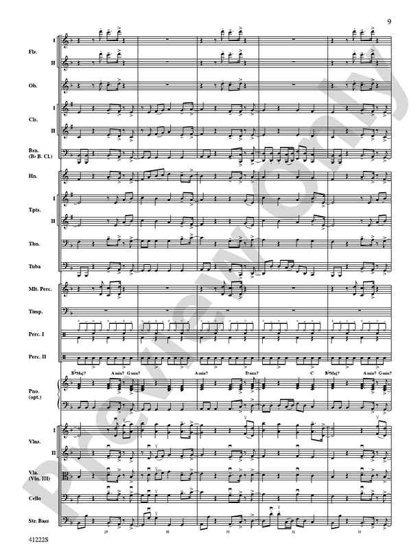 Treasure - Full Orchestra Conductor Score & Parts (Digital Download)