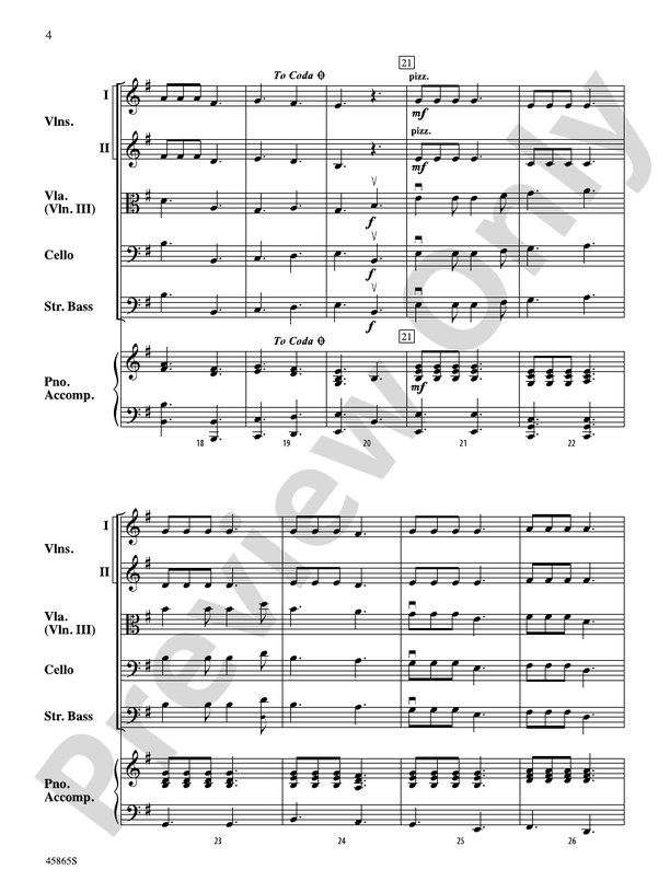 Pieces of Eight - String Orchestra Conductor Score & Parts (Digital Download)