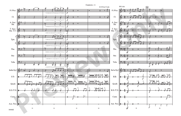 The Power of Love – Marching Band Conductor Score & Parts (Digital Download)