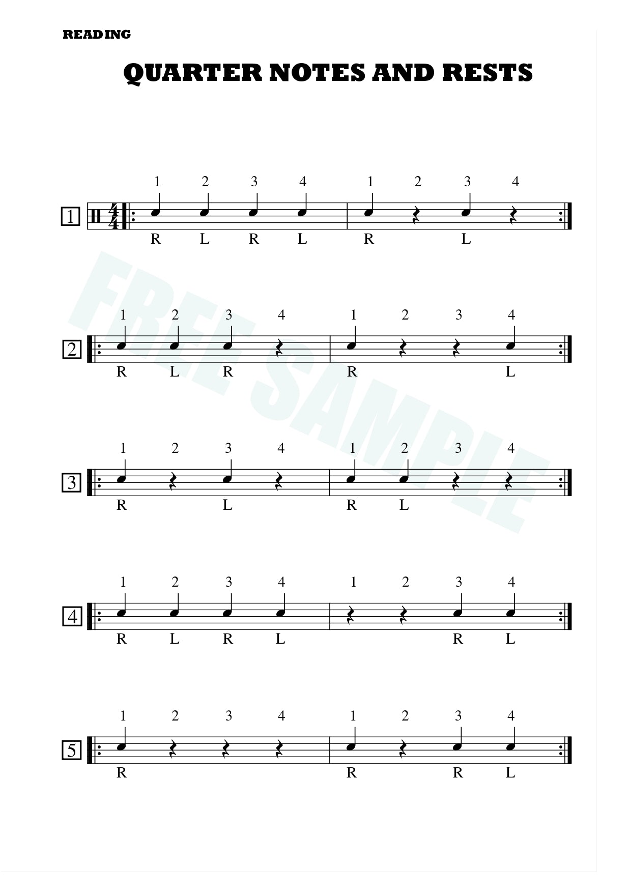 The Heartbeat: Basic Drum Set Method Volume 1 - Drums by Volgare 9780646840147