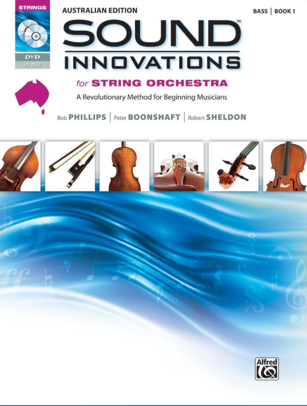 Sound Innovations Aust. Double Bass Book 1 Book/OLA - Alfred