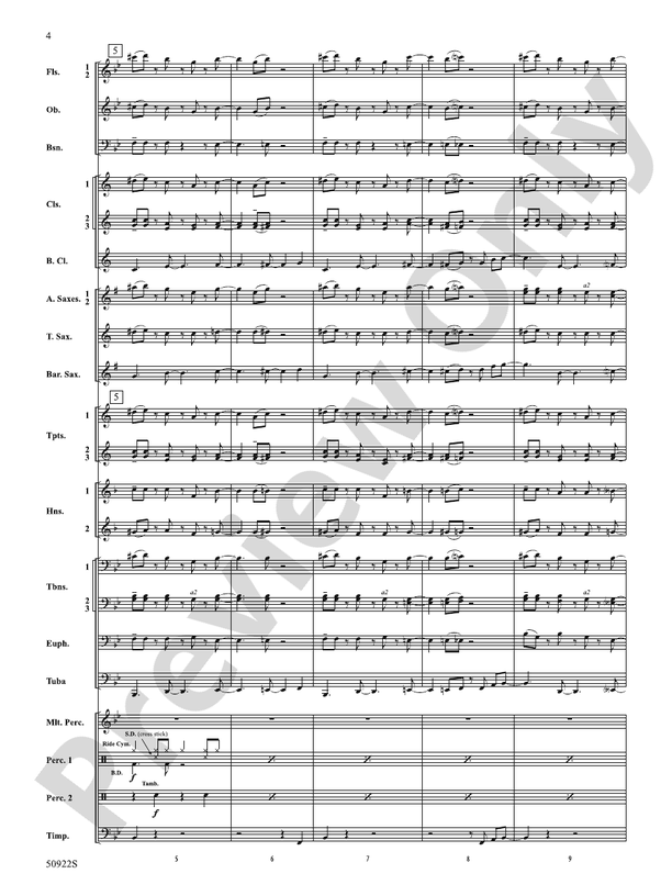 The Roaring Twenties – Concert Band Conductor Score & Parts (Digital Download)