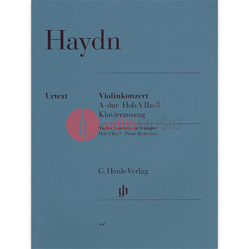 Violin Concerto in A major Hob VIIa:3 Vln/Pno