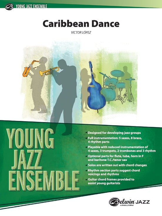 Caribbean Dance - Jazz Ensemble Conductor Score & Parts(Digital Download)