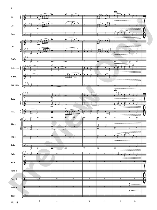 Spirit of the Dauntless - Concert Band Conductor Score & Parts (Digital Download)