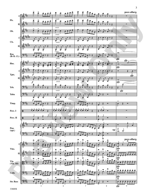 Pomp and Circumstance – Full Orchestra Conductor Score & Parts (Digital Download)