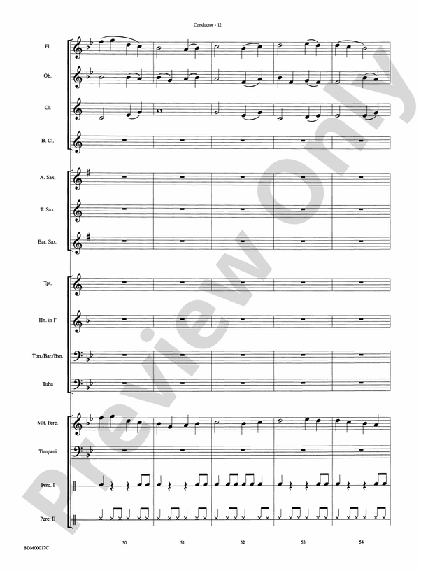 Tidings of Joy! - Concert Band Conductor Score & Parts (Digital Download)