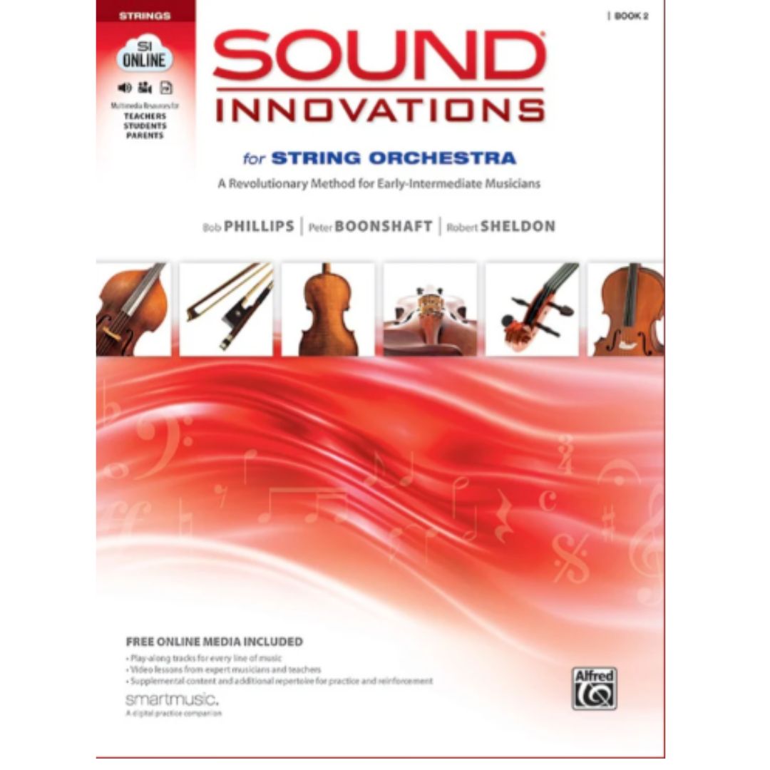 Sound Innovations Aust. Double Bass Book 2 Book/OLA - Alfred