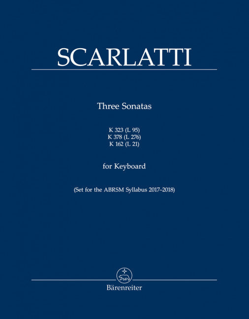 Three Sonatas for Keyboard