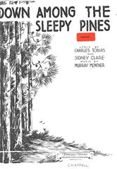 Down Among The Sleepy Pines - PVG (Digital Download)