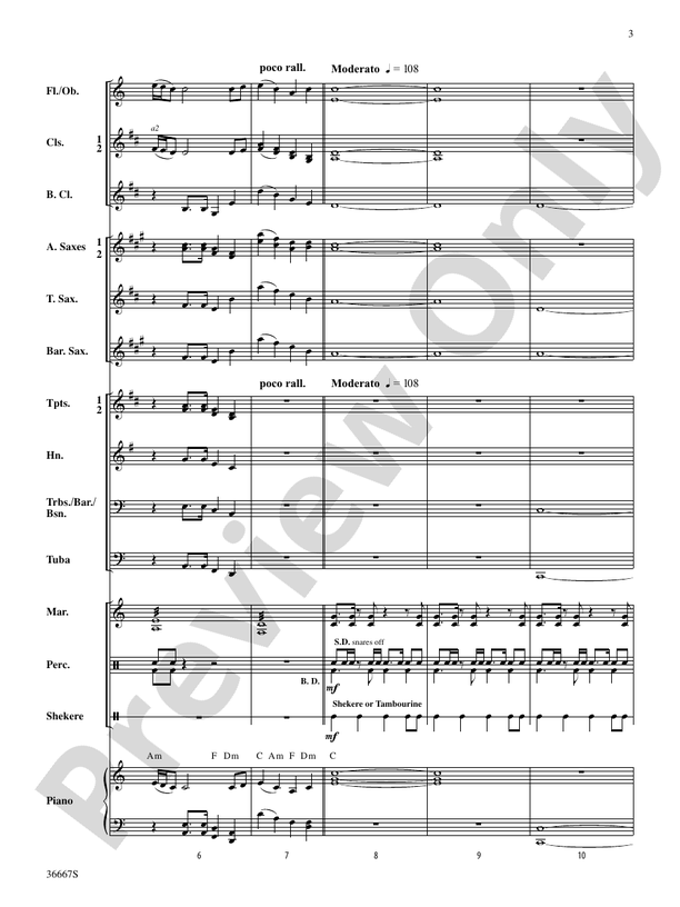 African Adventure - Concert Band Conductor Score & Parts (Digital Download)