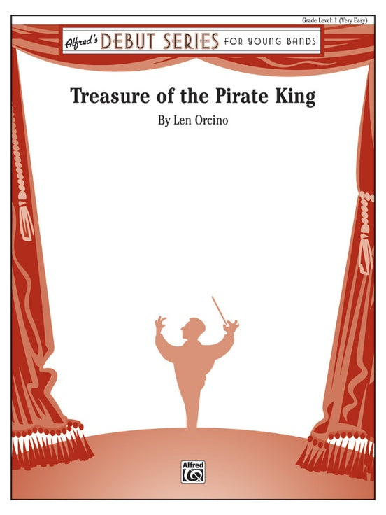 Treasure of the Pirate King - Concert Band Conductor Score & Parts (Digital Download)
