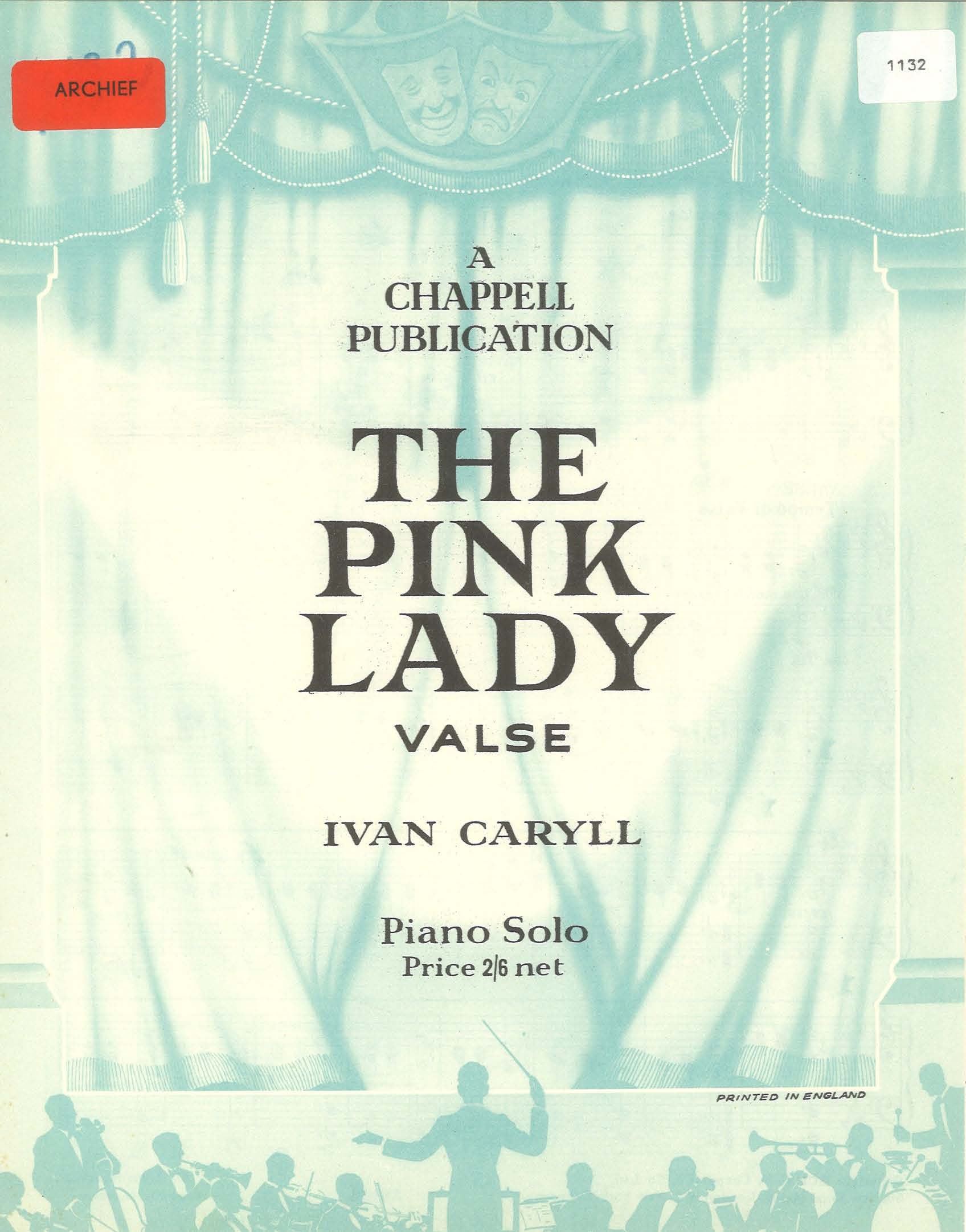 Caryll - Pink Lady Valse - Piano Solo (Digital Download)