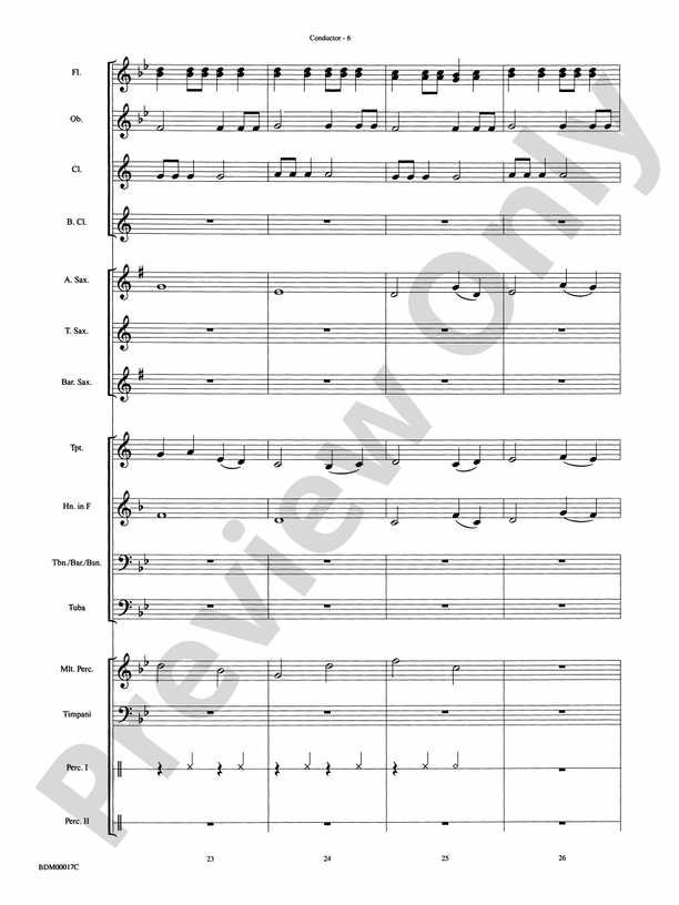 Tidings of Joy! - Concert Band Conductor Score & Parts (Digital Download)