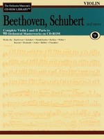Beethoven, Schubert & More - Volume 1 - The Orchestra Musician's CD-ROM Library - Violin I & II - Franz Schubert|Ludwig van Beethoven - Violin Hal Leonard CD-ROM