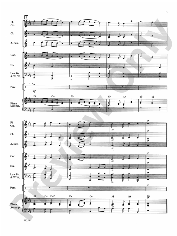 Northridge Overture - Concert Band Conductor Score & Parts (Digital Download)