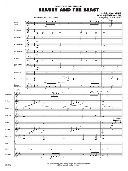 Essential Elements Disney Favorites Book/OLA - Conductor's Score - Hal Leonard
