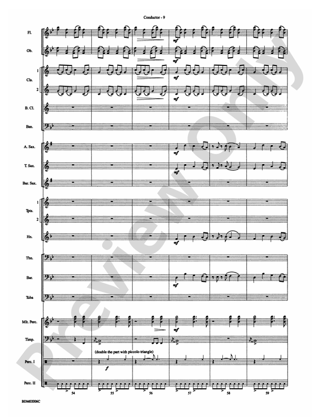 When Summer Takes Flight - Concert Band Conductor Score & Parts (Digital Download)