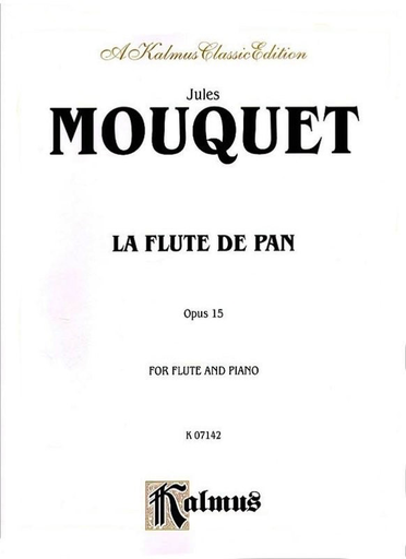 La Flute de Pan, Op. 15 - Jules Mouquet - Flute Kalmus